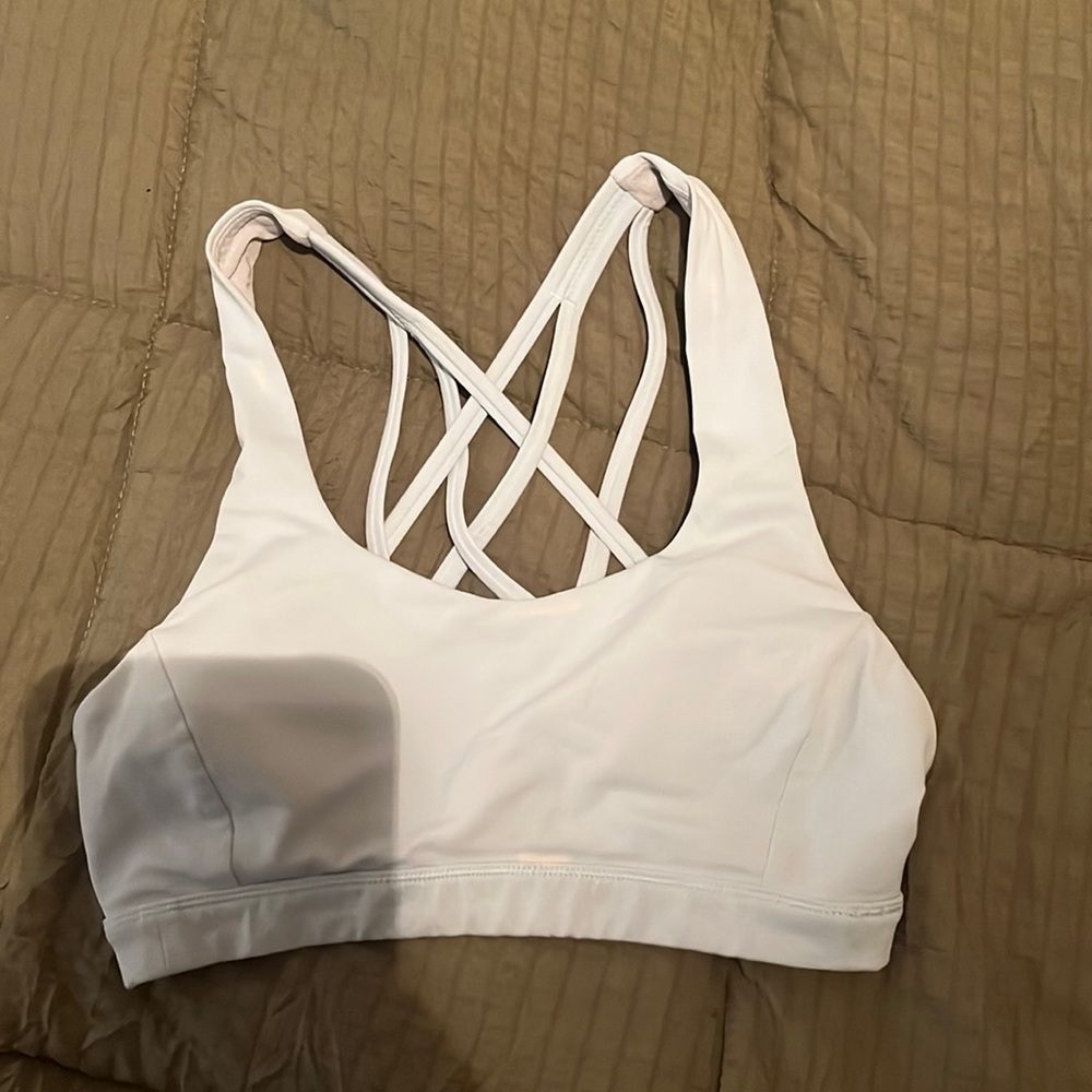 Sheer Blue LuLulemon Energy Bra